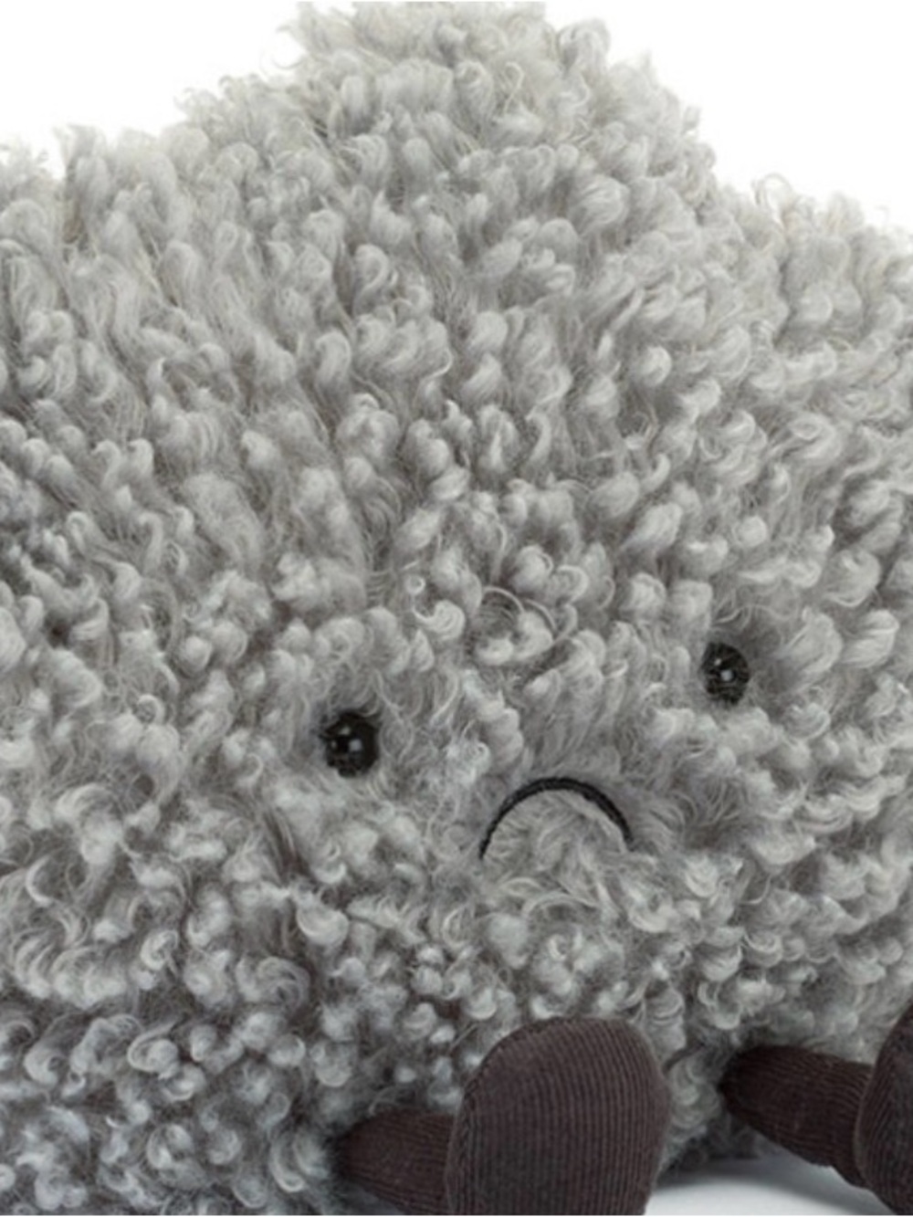 Jelly Cat Plush Cloud Soft Toy - Gray Kids Accessory